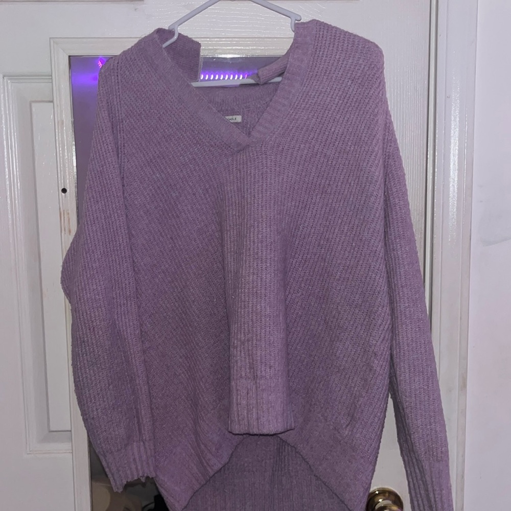 Purple American Eagle Sweater